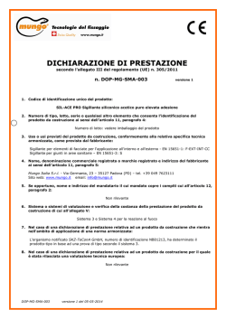 DOP Mungo SIL-ACE PRO Sigillante siliconico acetico puro
