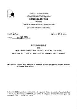 IRCCS materno infantile Burlo Garofolo