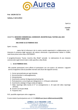 Clicca qui per scaricare la scheda informativa e di adesione