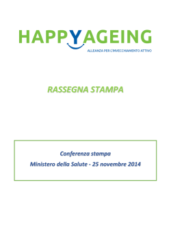 RASSEGNA STAMPA