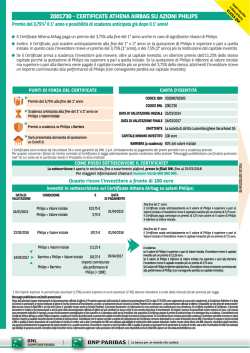 2001730 - CERTIFICATE ATHENA AIRBAG Su AzIoNI PHILIPS