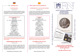 Busta Filatelico Numismatica 2014 dedicata al 25