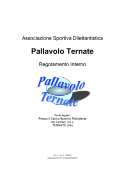 Regolamento ASD-PT v1.0