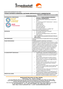 brochure corso in formato pdf