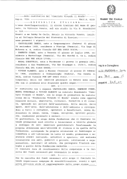 Istituzionale - Dario Castiglioni