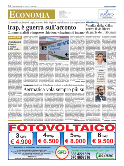 ECONOMIA - Aermatica