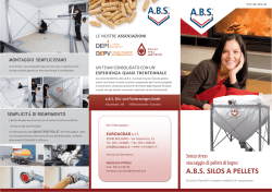 NOVIT&Agrave;: Silos A.B.S.