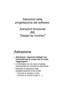 Astrazione procedurale