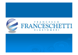 Presentazione Francesco Franceschetti Elastomeri standard