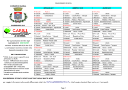 CALENDARIO RD 2015 Page 1 COMUNE DI GUASILA