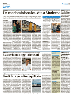 Ex secchioni e oggi scienziati