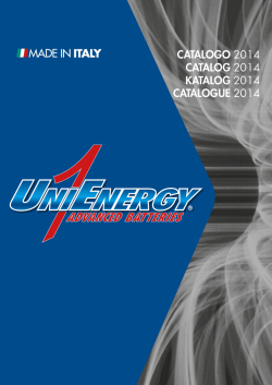 Catalogo 2014 Catalog 2014 Katalog 2014 Catalogue 2014