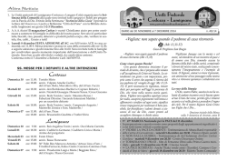 Parrocchie Costozza Lumignano