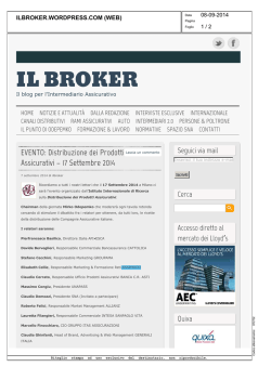 IL BROKER - Assimoco