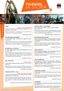 Catalogo - Archivio Nazionale Cinematografico della Resistenza