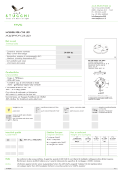 8101/G2 HOLDER PER COB LED HOLDER