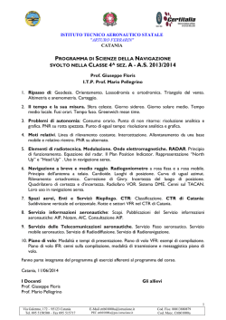 4A nav - Benvenuti in ITAER. Ferrarin.gov.it