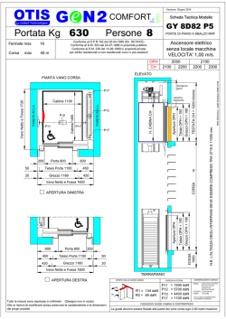 Non Residenziale, cabina 8 pers. (LxP)1100x1400mm, Porte (L)