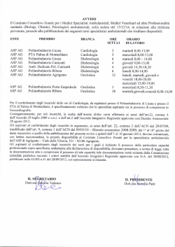 PR,ESIDIO PTA Palma di Montechiaro Cardiologia