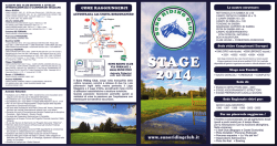 STAGE 2014 STAGE 2014 - Associazione Nazionale Istruttori di