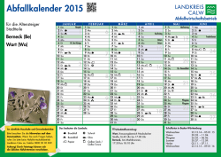 Altensteig - Wart - AWG Abfallwirtschaft Landkreis Calw