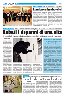 Loreo Tutti in bianco sotto i portici Un successo la cena