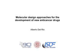 Molecular design approaches for the development of new - Isof