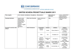 Progetto AAA - Consorzio COALA