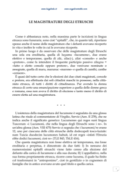 le magistrature degli etruschi di massimo pittau