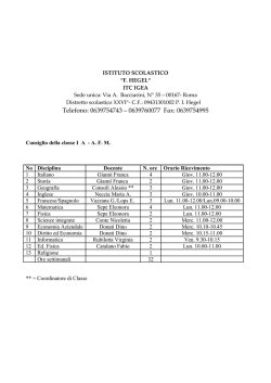 I.T.C. IGEA A.F.M. - Istituto Paritario Hegel