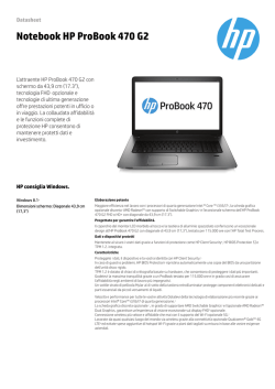 Notebook HP ProBook 470 G2