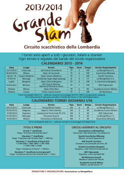 Locandina 2014-1.0 - Trofeo Liscate Scacchi