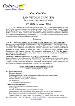 SAN VITO LO CAPO (TP)