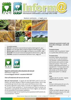 Anb Informa 27- - Associazione Nazionale Bieticoltori