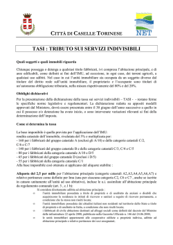 tasi - Comune di Caselle Torinese