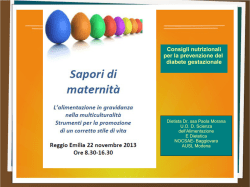 Consigli nutrizionali per la prevenzione del diabete gestazionale.PDF