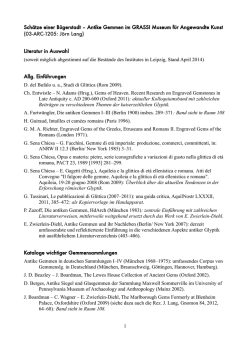 Literatur - Universit&auml;t Leipzig