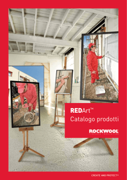 Catalogo prodotti - Gamma REDArt