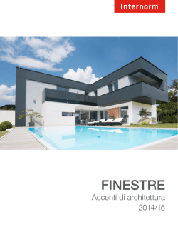 Scarica il catalogo finestre di Internom