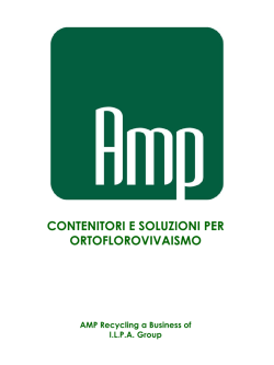 GAMME DI PRODOTTO: Portavasi - da Trasporto