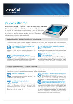 Crucial&reg; MX100 SSD