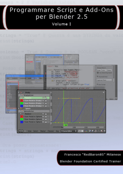Programmare Script e Add-Ons per Blender 2.5