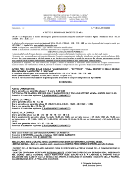 disposizione sciopero - Direzione Didattica Statale IV Circolo La