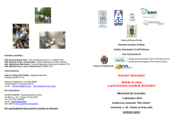 Programma degli incontri