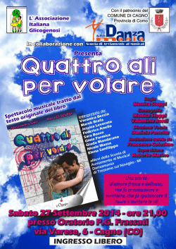 manifesto A3 - Comune di Cagno