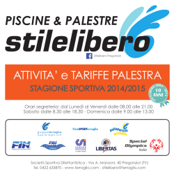 sui corsi in palestra per bimbi, ragazzi e adulti