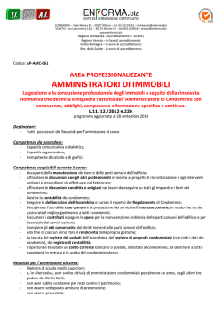 SCARICA IL PROGRAMMA in PDF