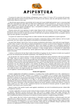 APIPUNTURA - SaluteMigliore