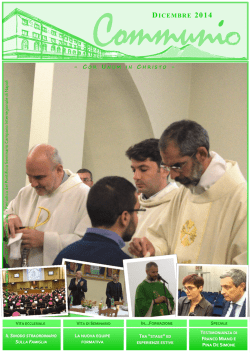 Communio - Pontificio Seminario Campano Interregionale