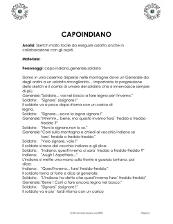 Capoindiano - Marimoreno.it